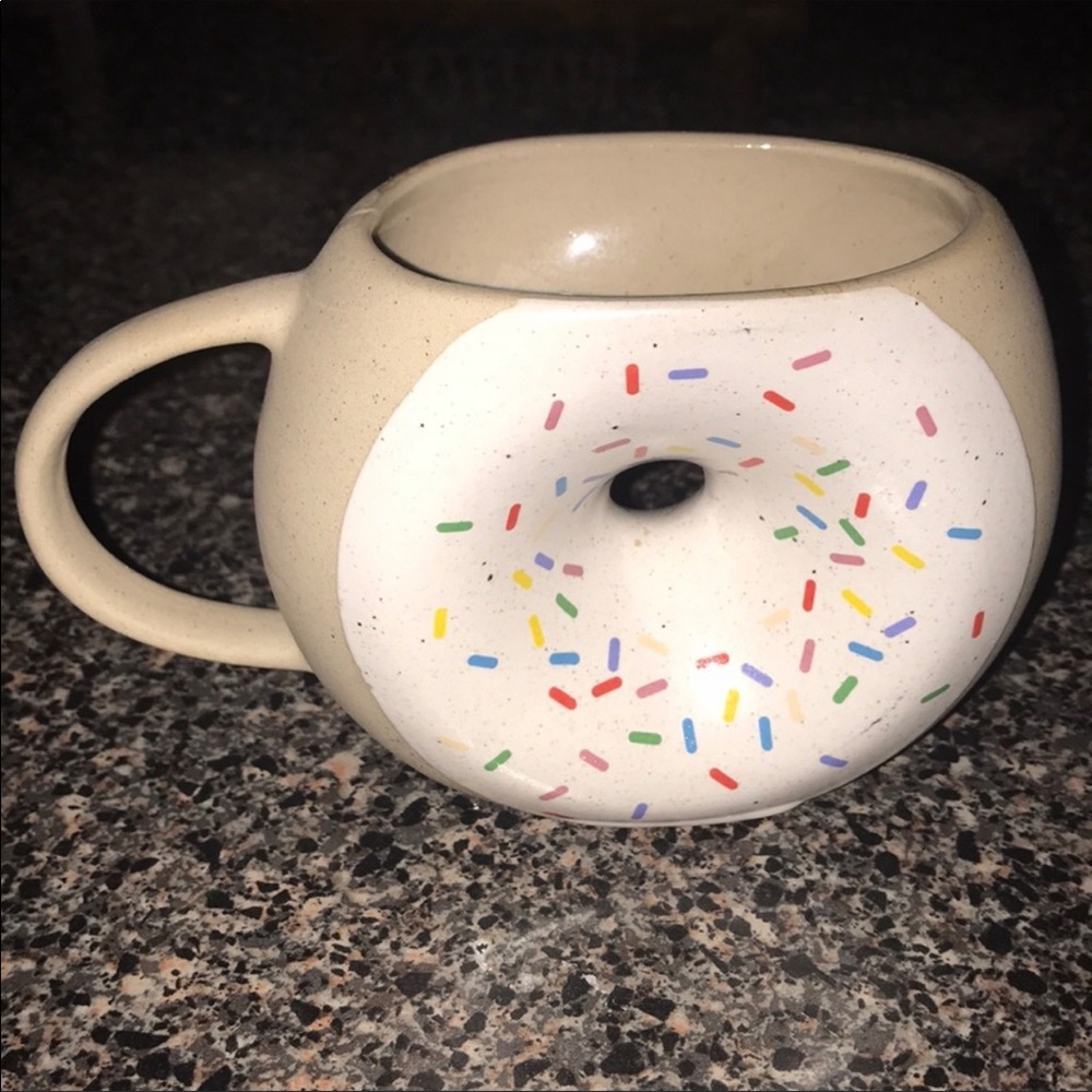 Urban Outfitters Donut Shaped Mug